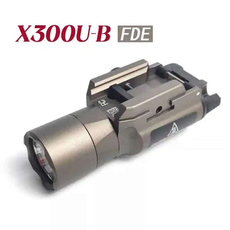 Tactical X300U-B Rifle Light 600 Lumens Hunting Flashlight With Rail