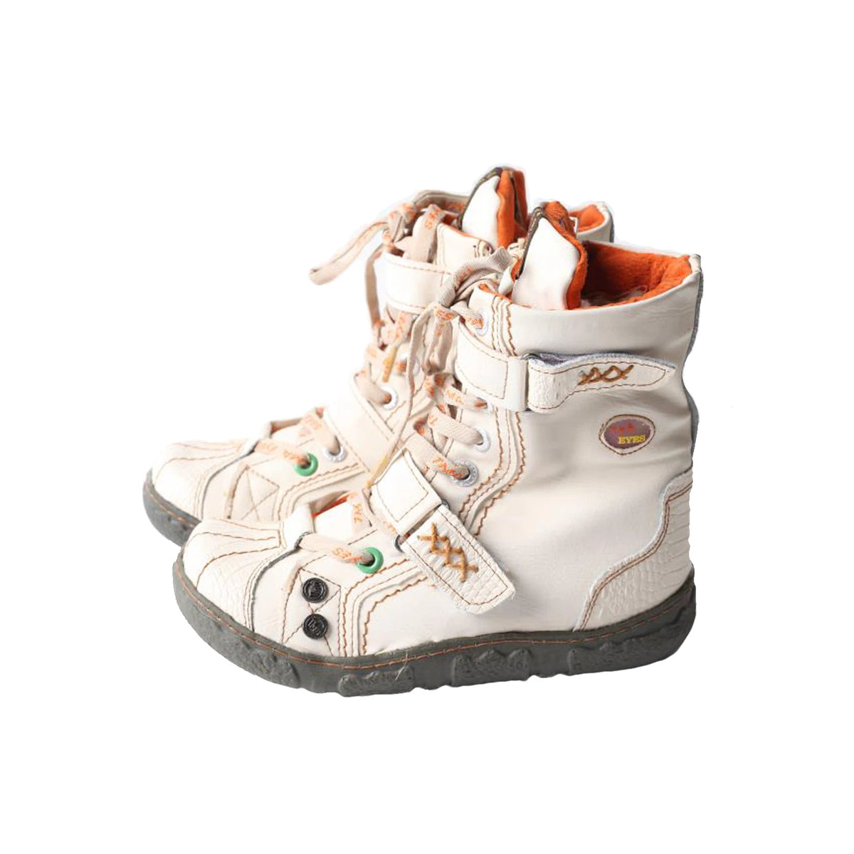 TMA EYES Women's Winter Snow Boots, Fleece Lined Ankle Boots, Vintage Retro Lace Up Side Zip Buckle, for Cold Weather