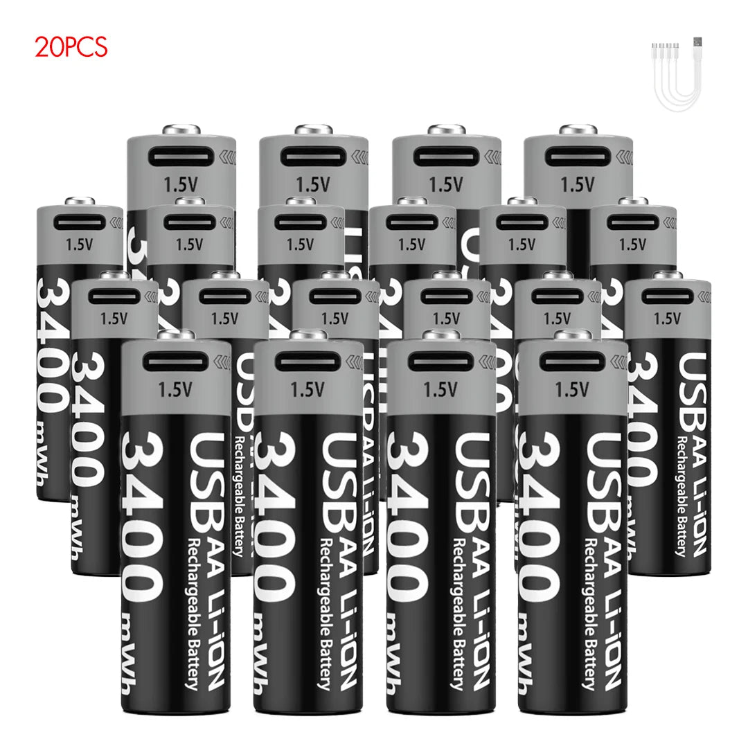 Kuugro Rechargeable Lithium Ion Battery For Electronic Devices