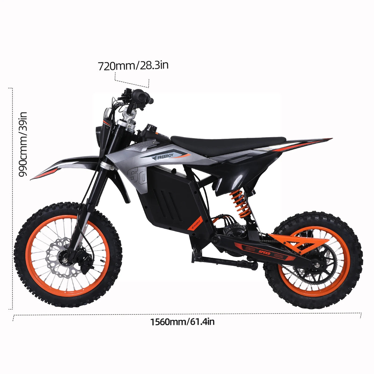 3000W Adults Electric Scooter 48V 30Ah Battery 55KM/H Off Road E-Scooter Hydraulic Brake Dual Suspension Mid Drive