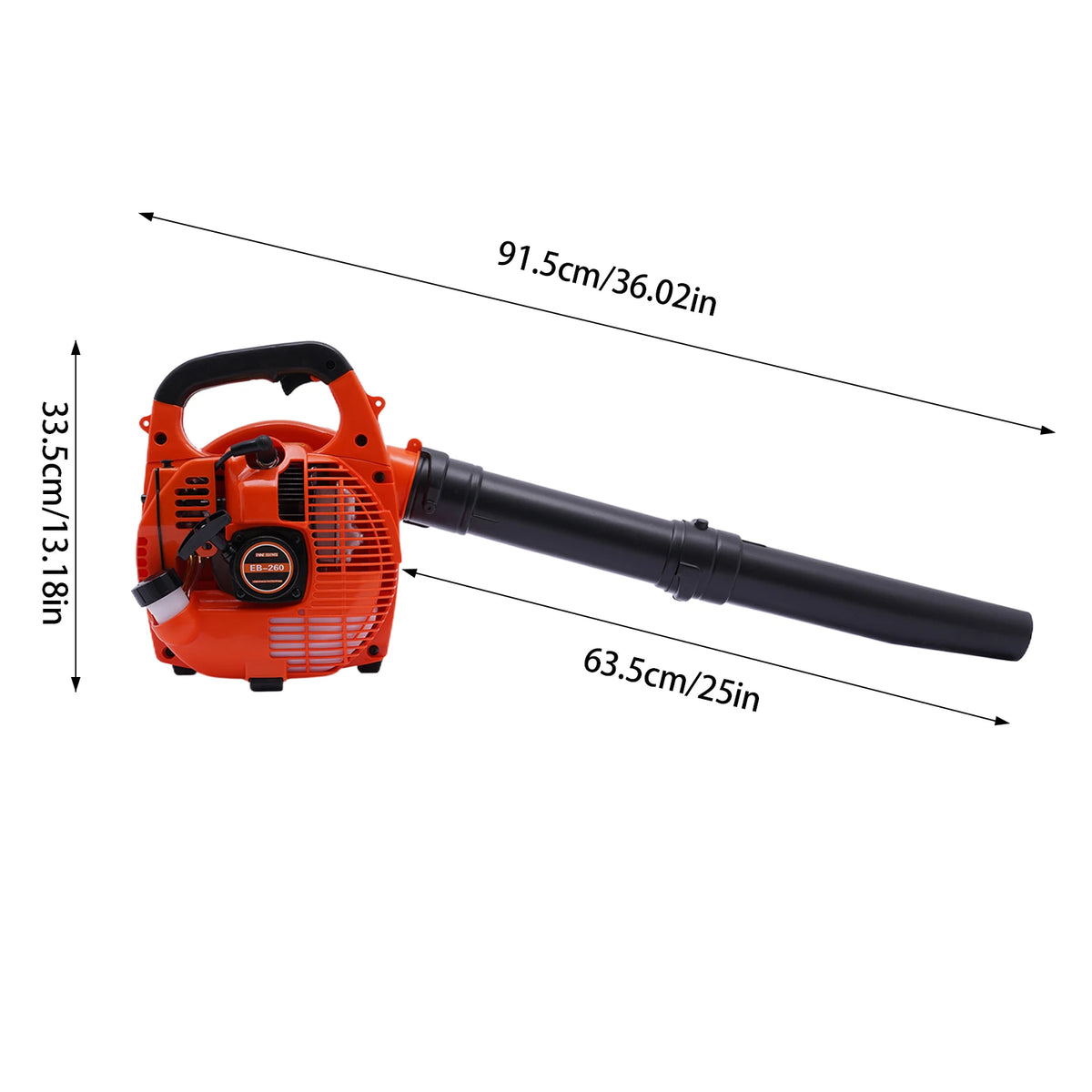 Handheld Gas Leaf Blower For Garden And Yard Cleaning