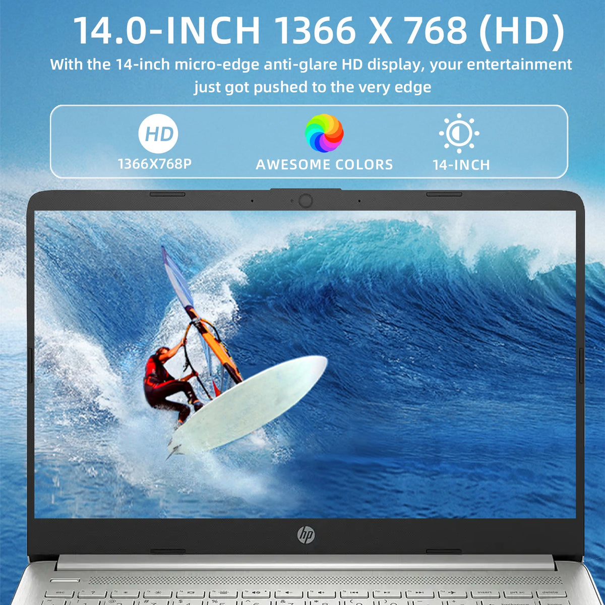HP Intel Celeron N4120 4GB RAM 128GB EMMC Windows 11