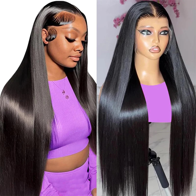 CNZZJX Malaysian Remy Human Hair Lace Front Wig For Women