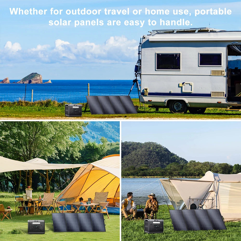 Solarplay 200W Foldable Solar Panel Kit For Outdoor Camping