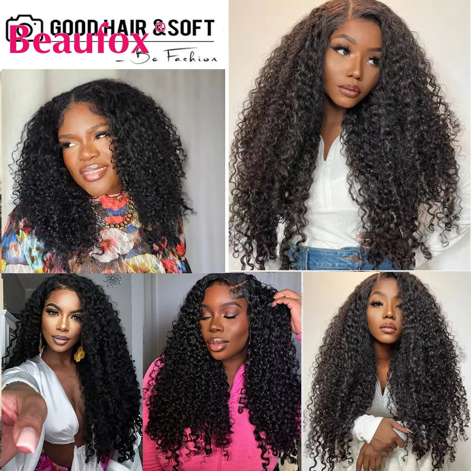 Beaufox Burmese Curly Remy Human Hair Bundles for Natural Styling
