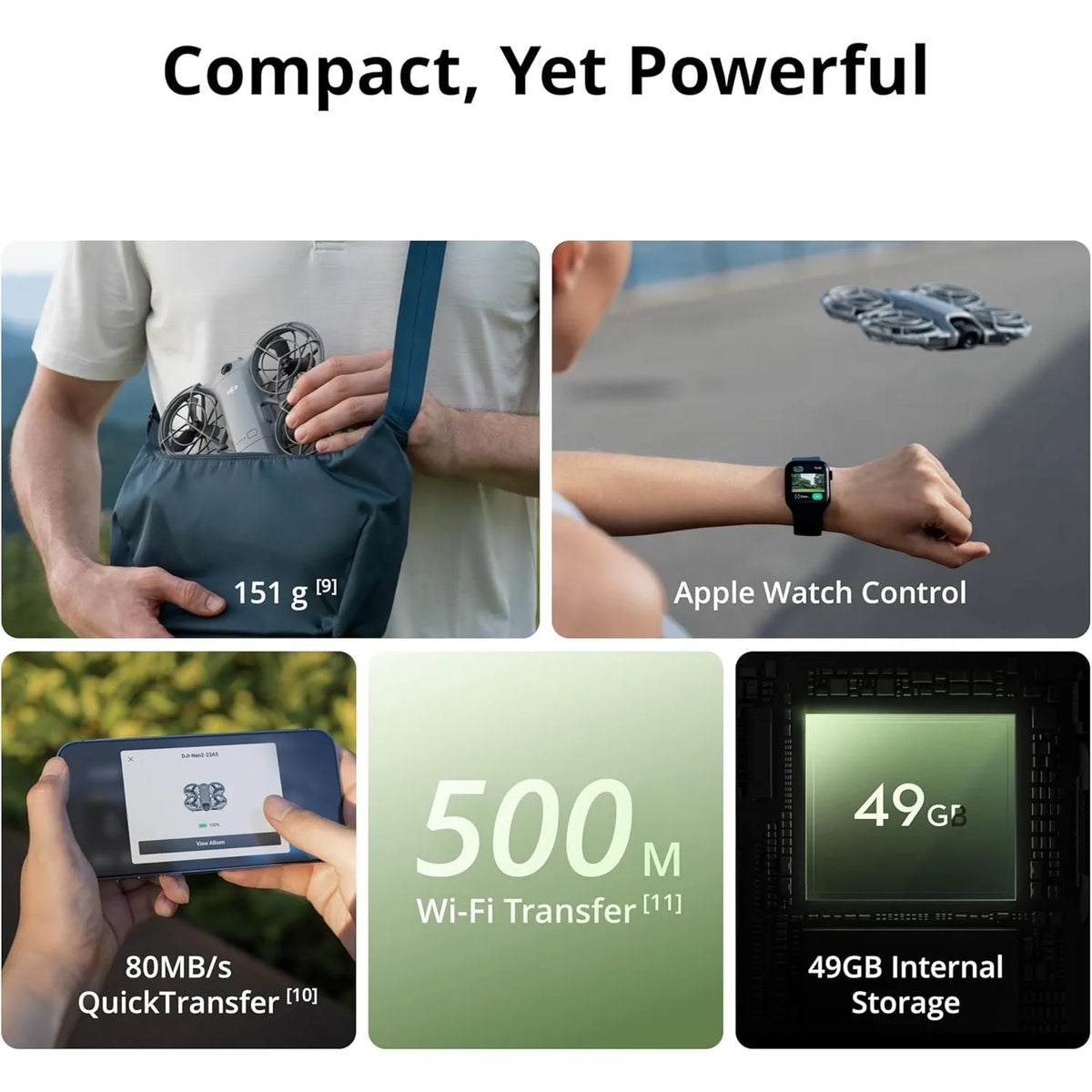 DJI Neo 2 Fly More Combo Camera Drone With RC-N3 Controller