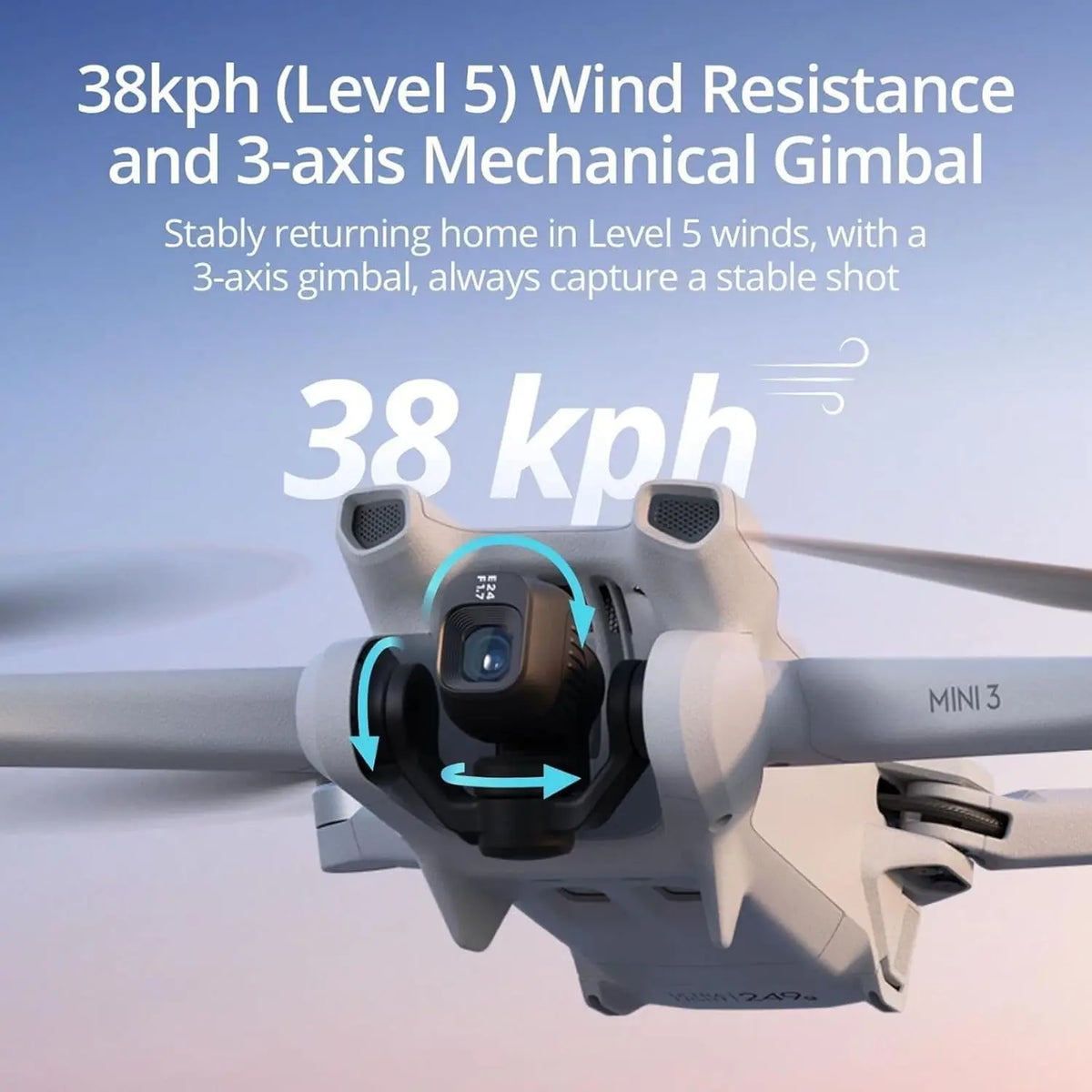 DJI Mini 3 Drone 4K HDR Video GPS Navigation System