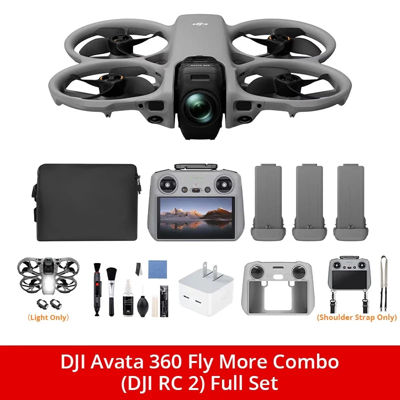 DJI Avata 360 Fly More Combo Drone With 8K Camera