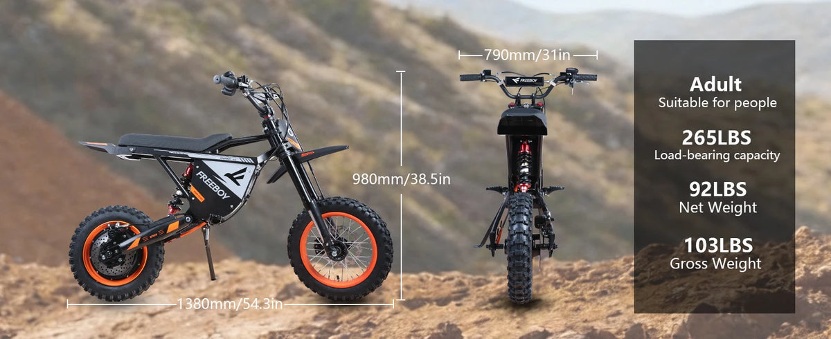 3000W Adults Electric Scooter 48V 30Ah Battery 55KM/H Off Road E-Scooter Hydraulic Brake Dual Suspension Mid Drive