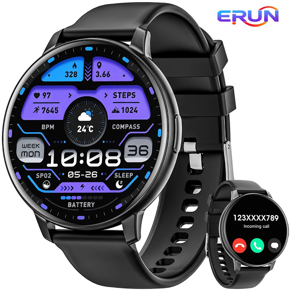ERUN Smartwatch With Bluetooth Calling And Fitness Activity Tracking