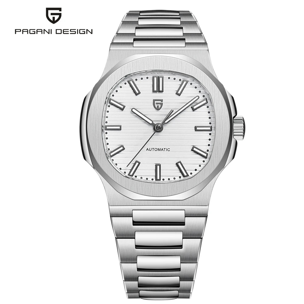 PAGANI DESIGN Automatic Sapphire Crystal Mechanical Watch For Men