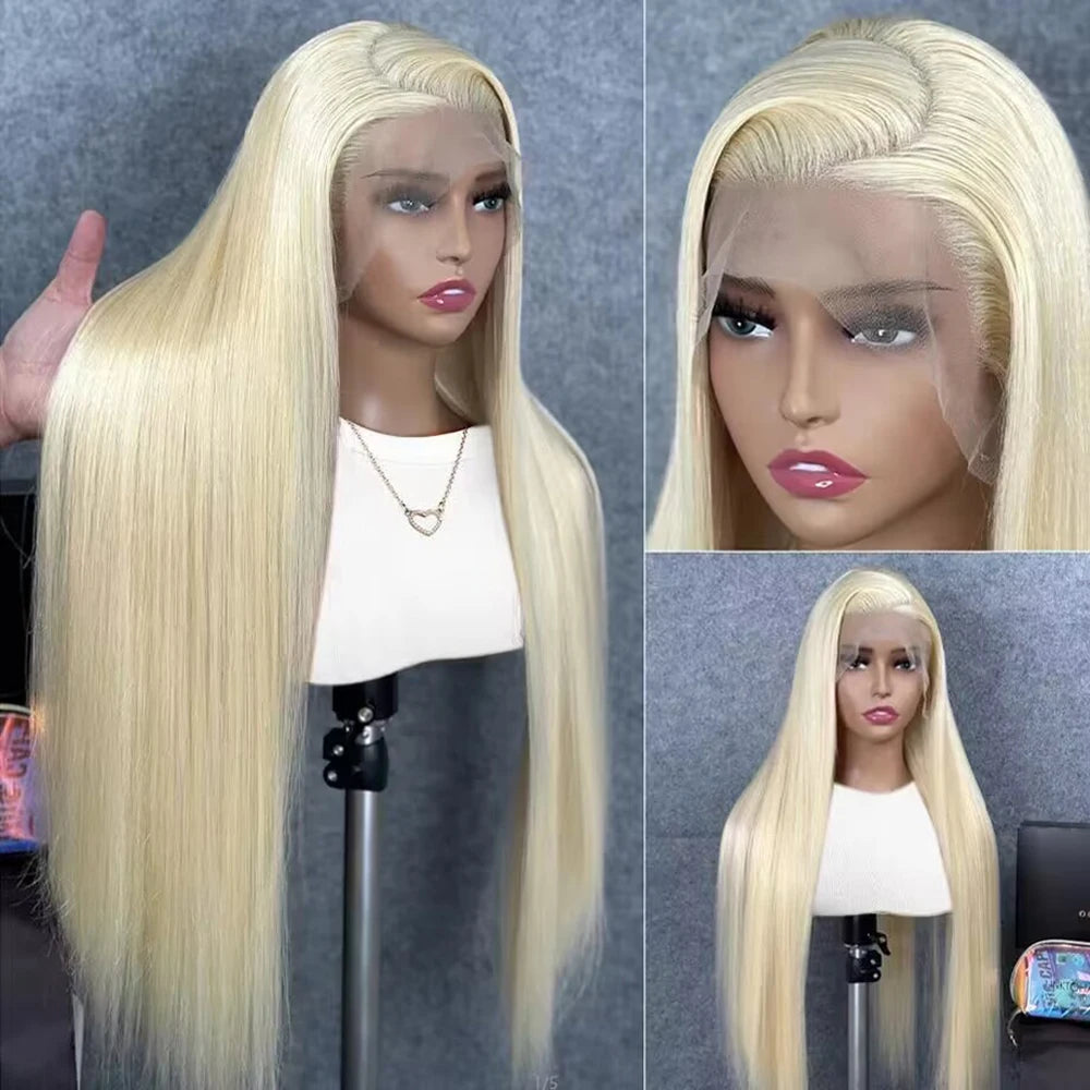 Eddfine Brazilian Remy Hair Lace Front Wig With Swiss Lace