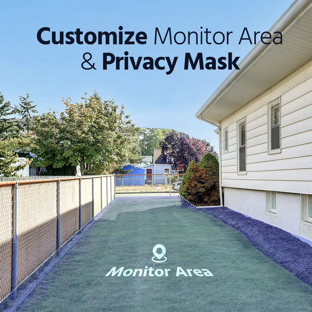 Annke 4MP Solar Wireless Security Cameras NVR Kit With Monitor