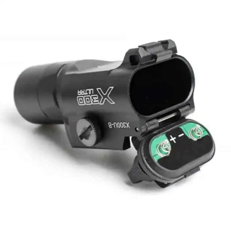Tactical X300U-B Rifle Light 600 Lumens Hunting Flashlight With Rail