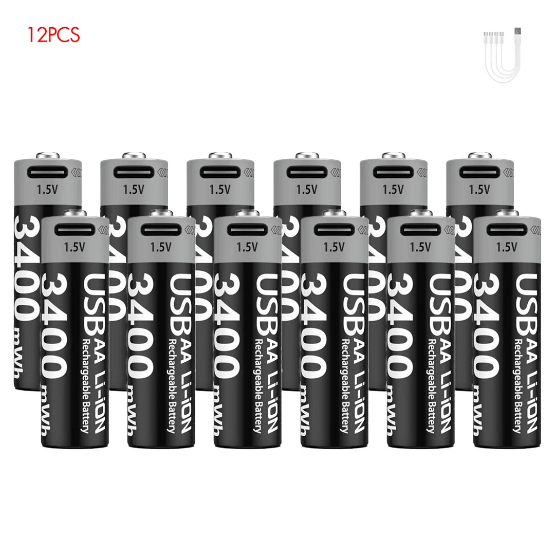 Kuugro Rechargeable Lithium Ion Battery For Electronic Devices