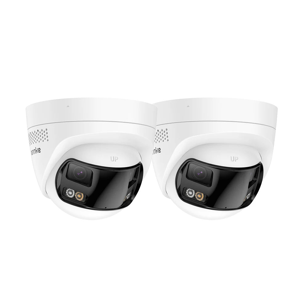 ANNKE 8MP Dual Lens 180 Degree PoE Security Camera