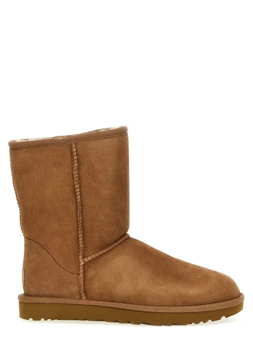 Women's Platform Mini Snow Boots Women's Indoor Slippers Style Leather Suede Material Overcoat Shoe Style Comfortable Sheeps