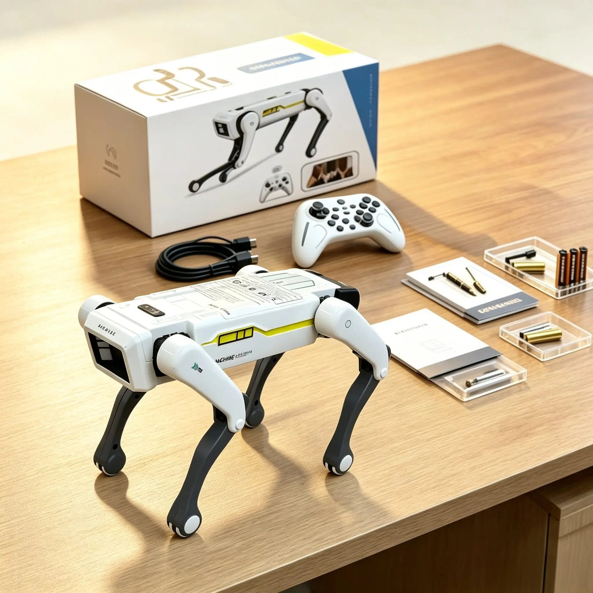 AI Robot Dog Toy With Remote Control And Flexible Limbs