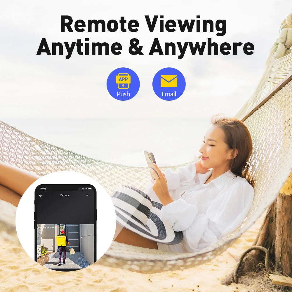 Annke 8MP 4K PoE Outdoor IP Camera With Motion Detection