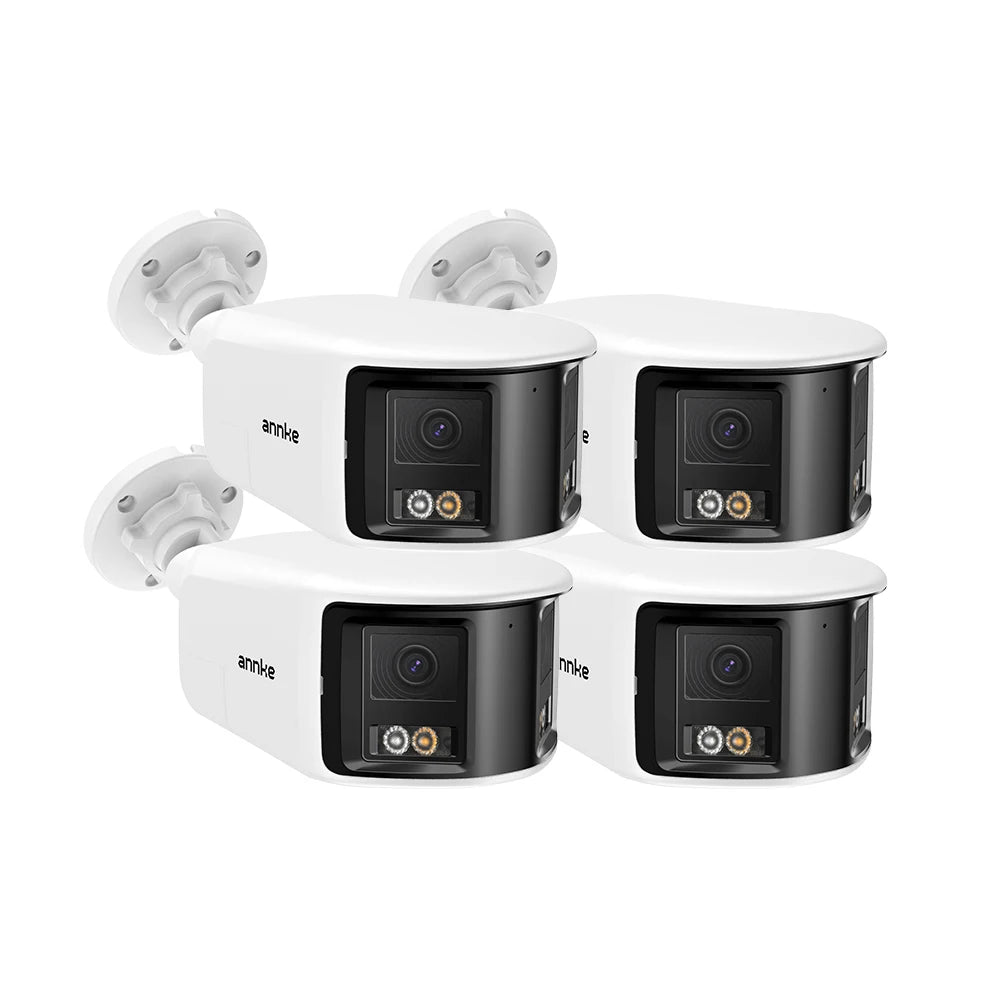 ANNKE 8MP Dual Lens 180 Degree PoE Security Camera