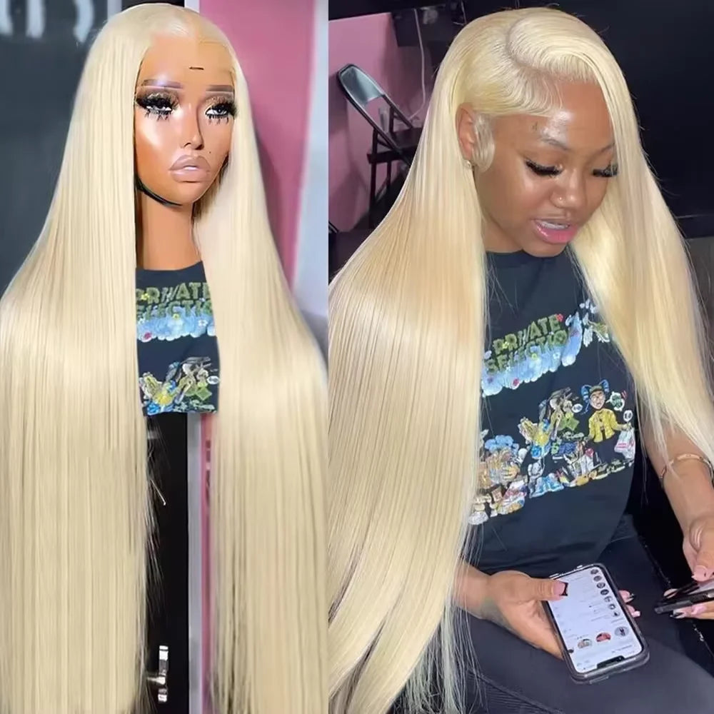 Eddfine Brazilian Remy Hair Lace Front Wig With Swiss Lace