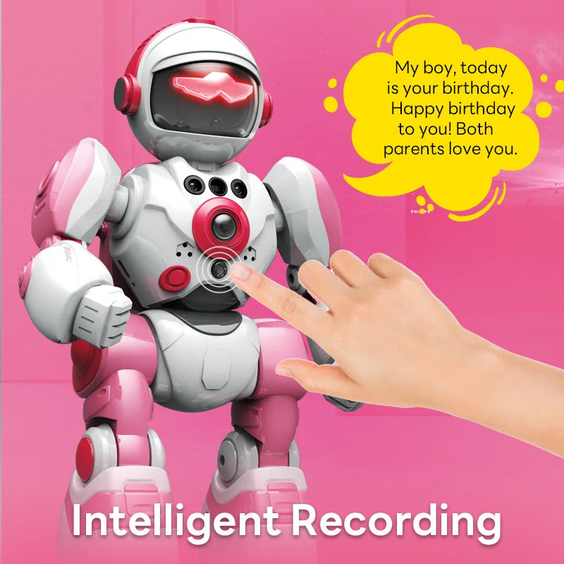 CONUSEA Voice Control Gesture Remote Programmable Dancing Robot Toy