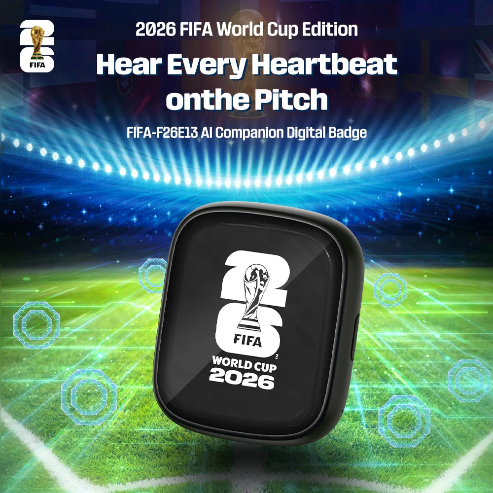 F26E13 Square Badge Translator Device Portable AI Real Time Voice Translator 138 Languages Two Way Offline Photo Text Image Translator Bluetooth Smart Language Translator for Anime Travel Business