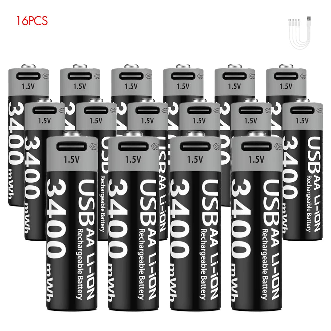 Kuugro Rechargeable Lithium Ion Battery For Electronic Devices