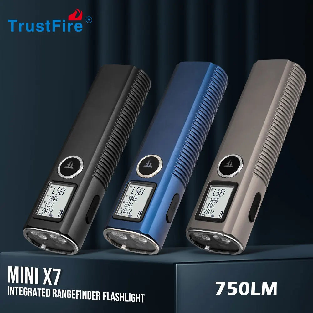 TrustFire Minix7 Led Flashlight Offers 750 Lumens With Magnetic Tail