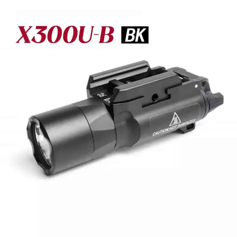 Tactical X300U-B Rifle Light 600 Lumens Hunting Flashlight With Rail