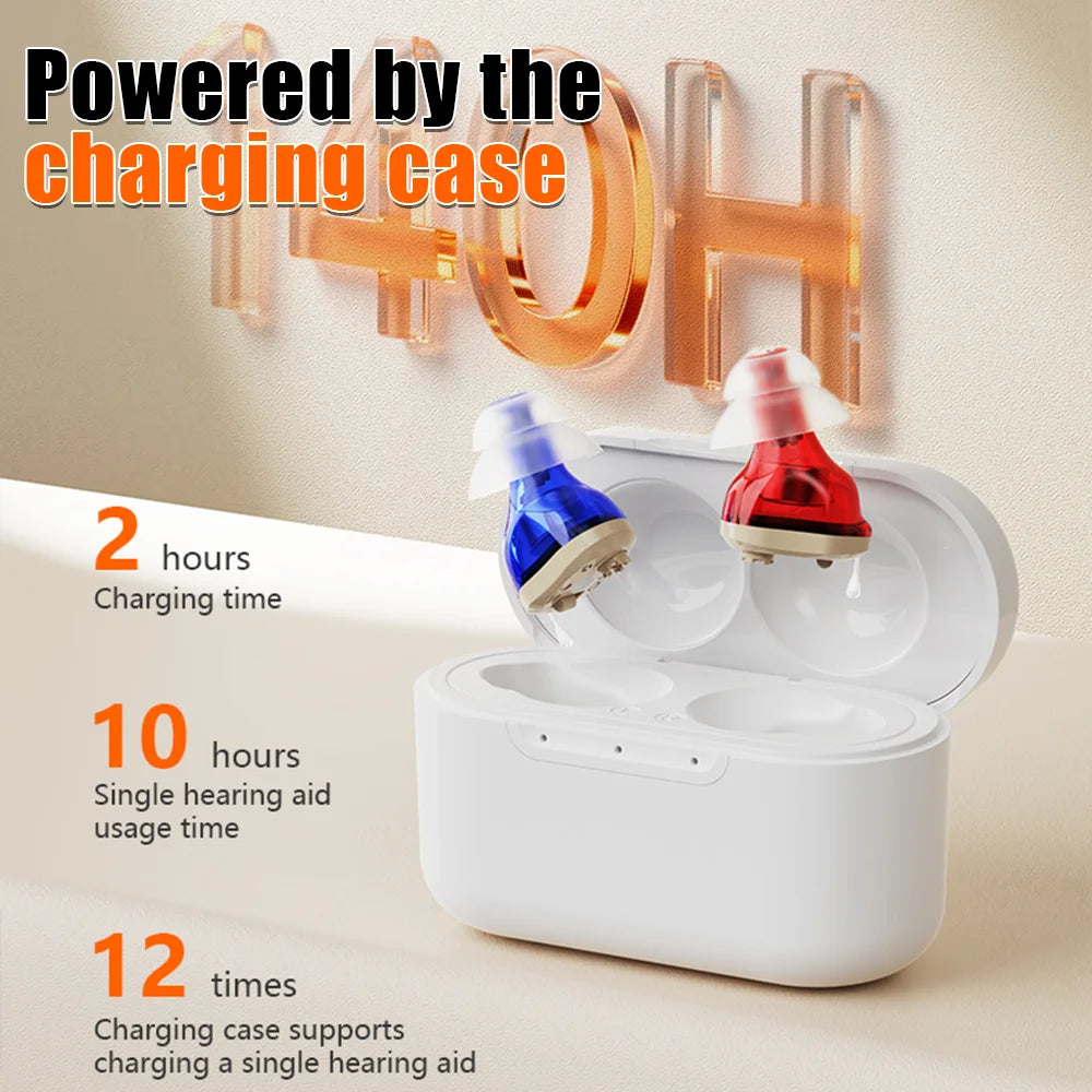 Doctodd Rechargeable Wireless Hearing Aid With Smart Noise Reduction