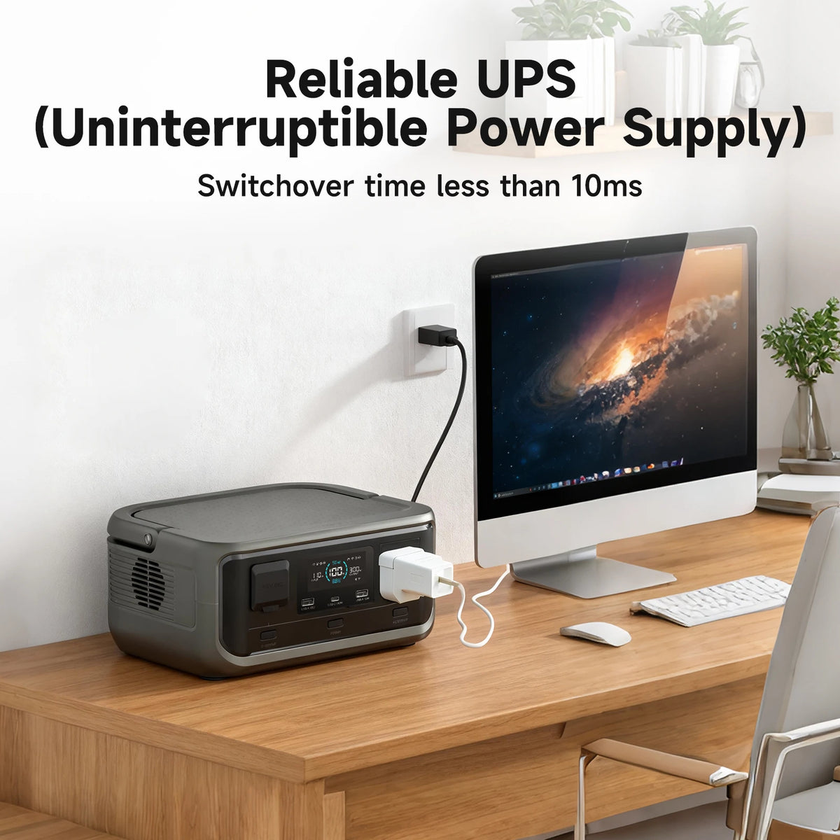 Allpowers Volix P300 Portable Power Station 256Wh LiFePO4 Battery 300W