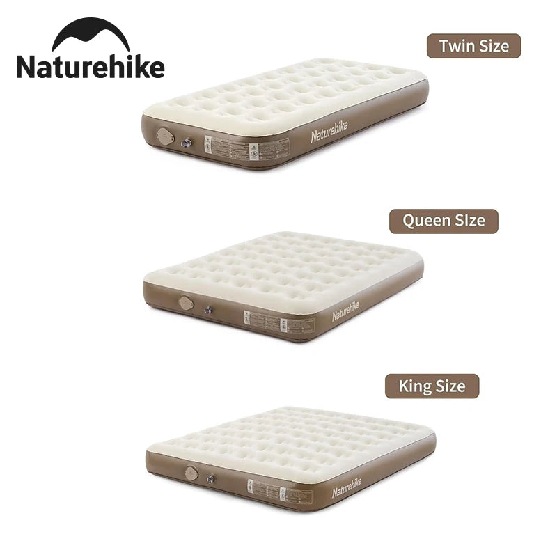 Naturehike Portable Folding Air Mattress With Built In Pump