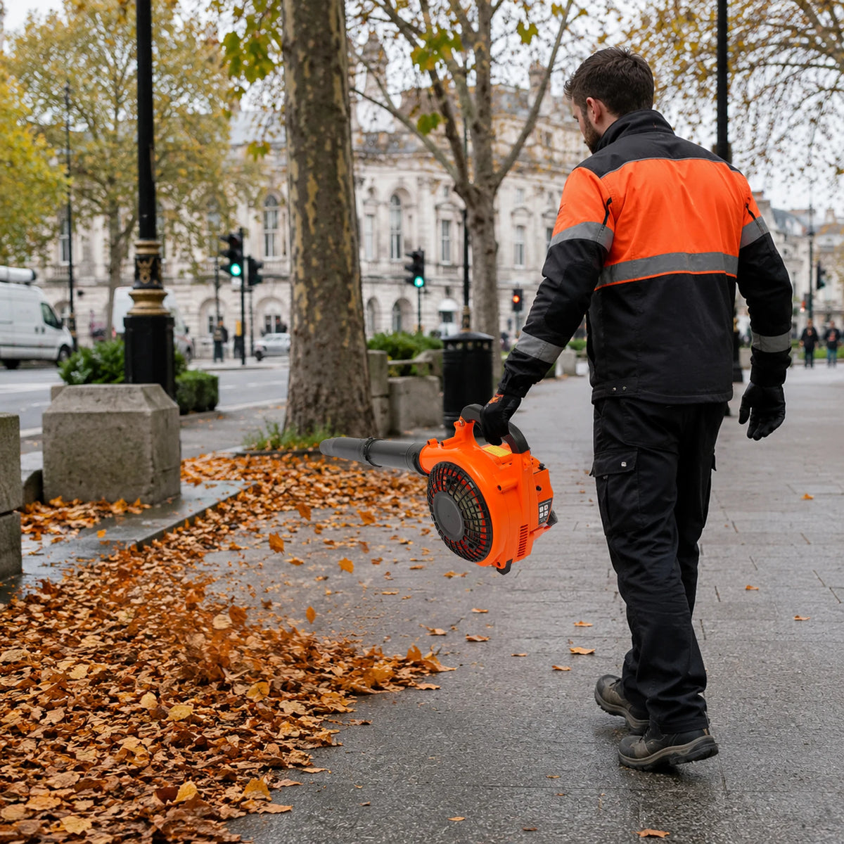 Handheld Gas Leaf Blower For Garden And Yard Cleaning