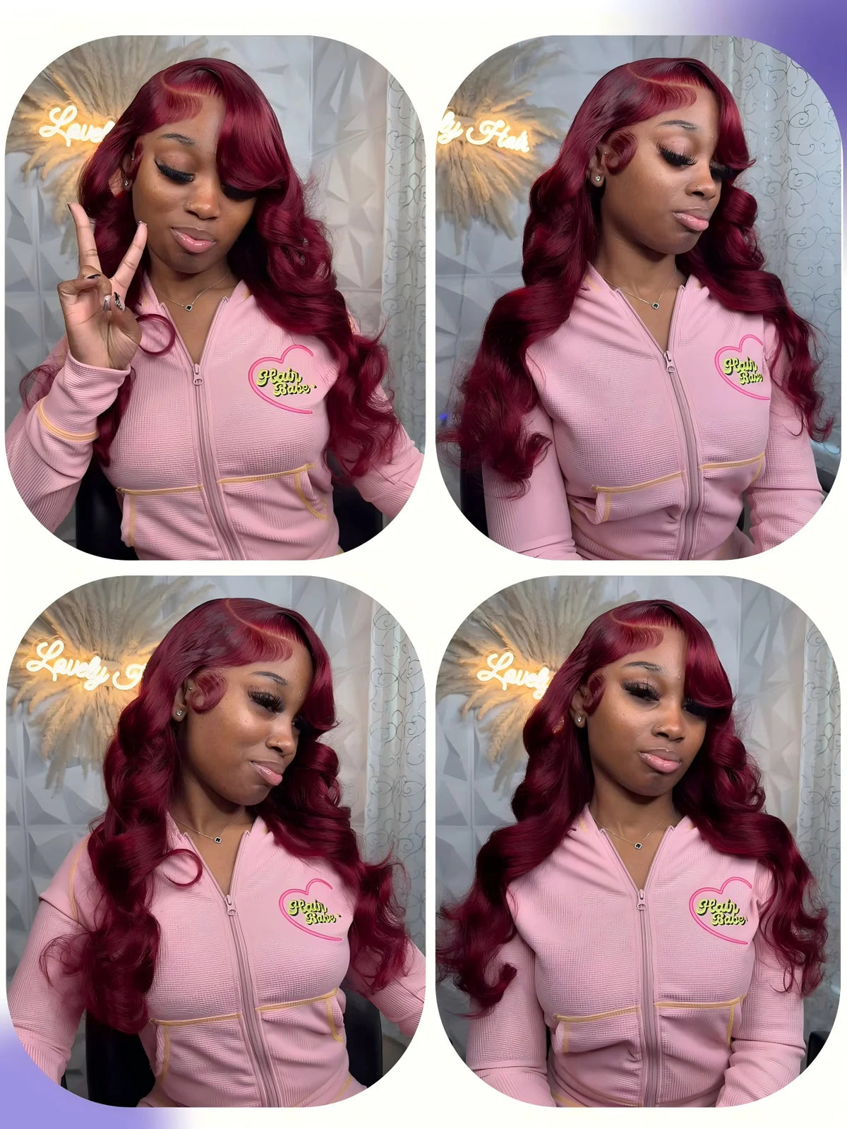 Dosacia Human Hair Lace Front Body Wave Wig For Women