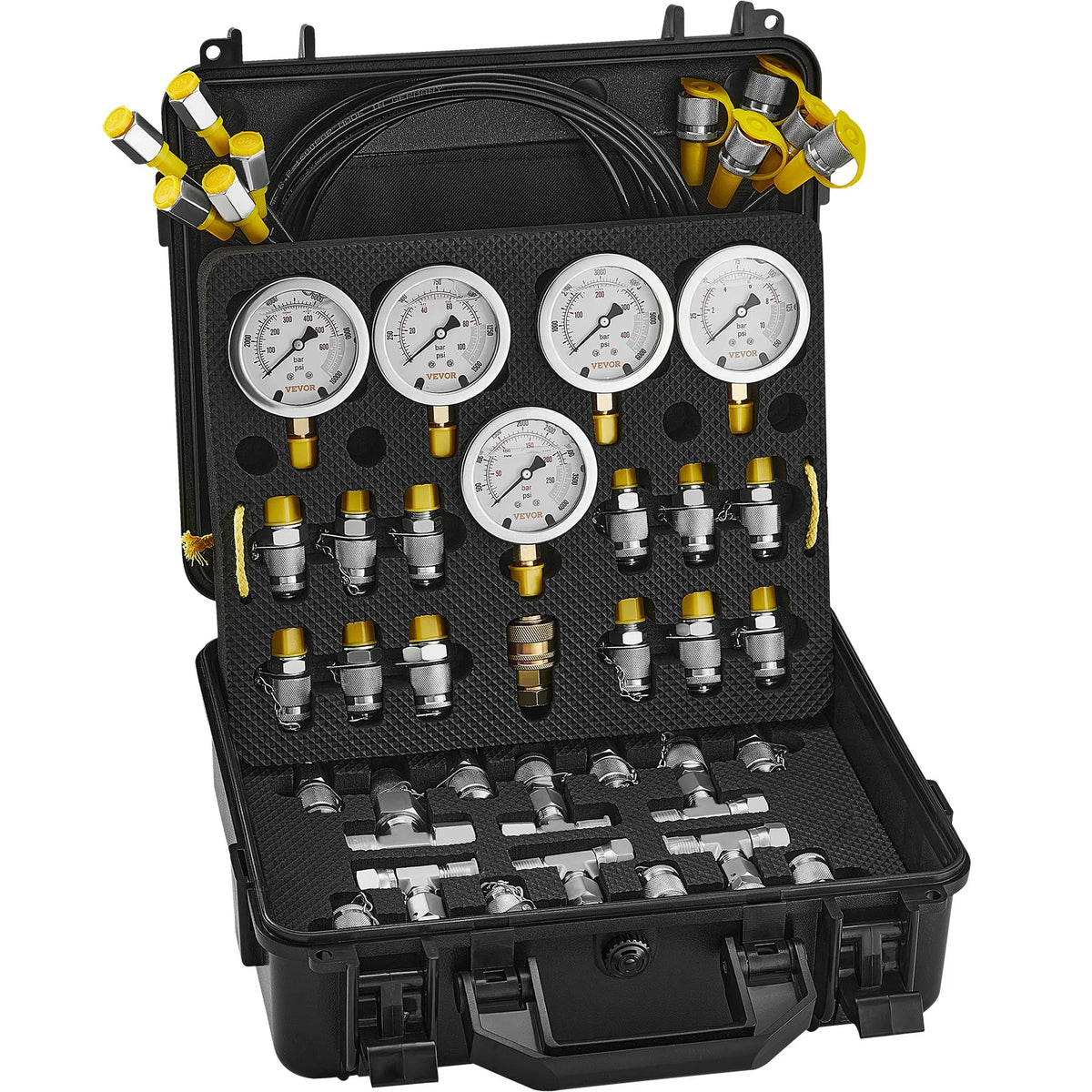 SucceBuy Excavator Hydraulic Pressure Test Kit With Case