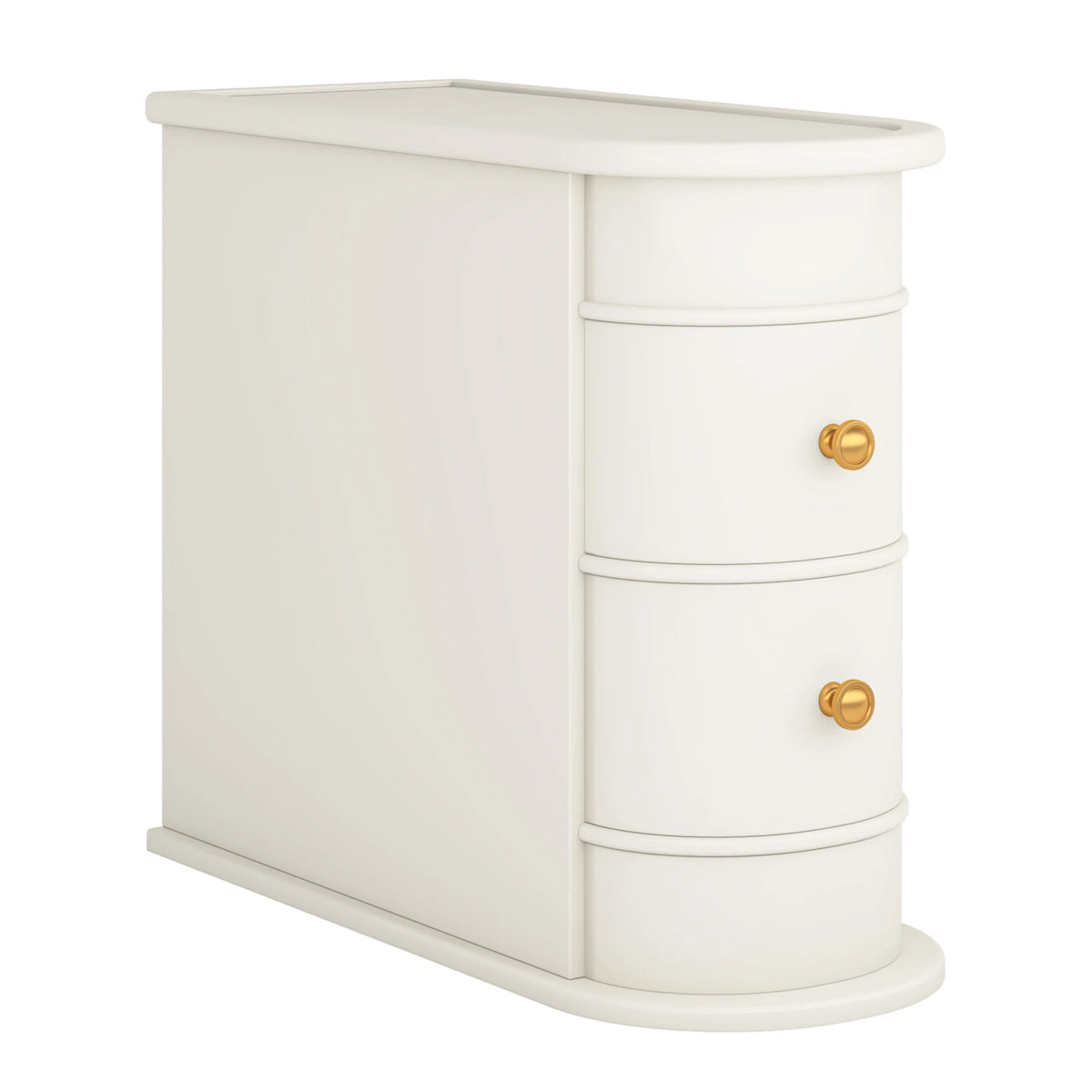Tribesigns Solid Wood End Table With Drawer For Bedroom Side Use