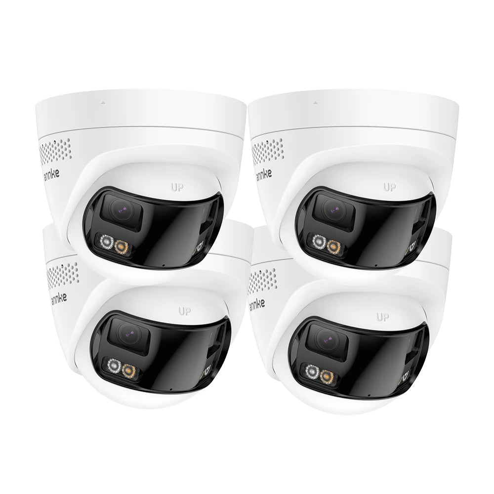 ANNKE 8MP Dual Lens 180 Degree PoE Security Camera