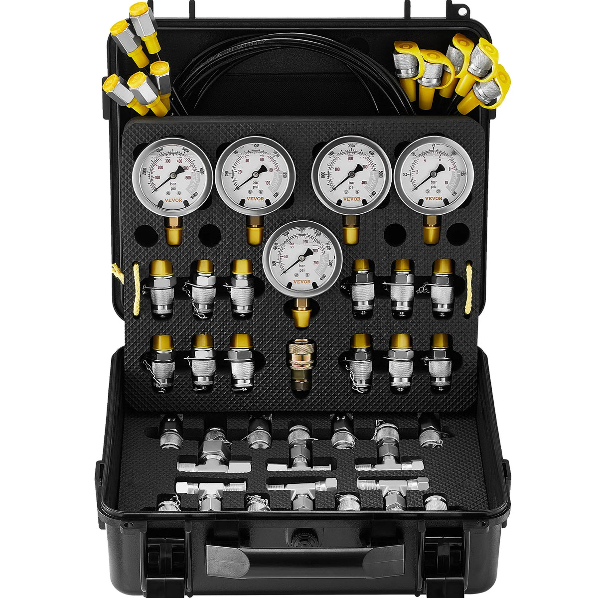 SucceBuy Excavator Hydraulic Pressure Test Kit With Case