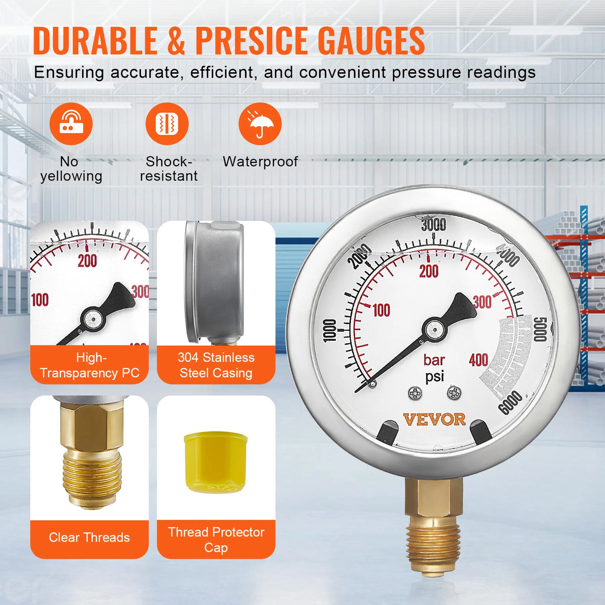 SucceBuy Excavator Hydraulic Pressure Test Kit With Case