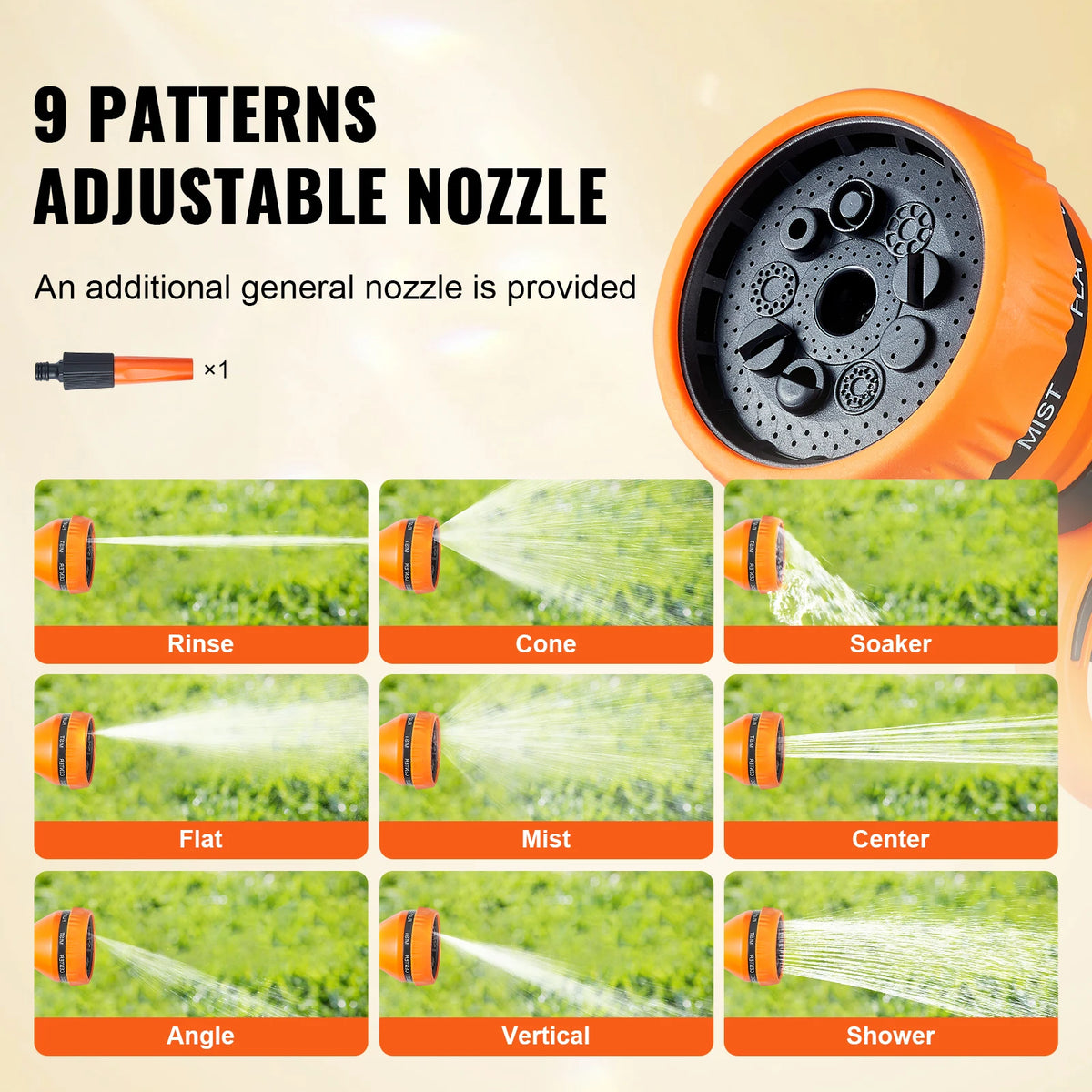 SucceBuy Retractable Automatic Rewind Wall Mount Garden Hose Reel