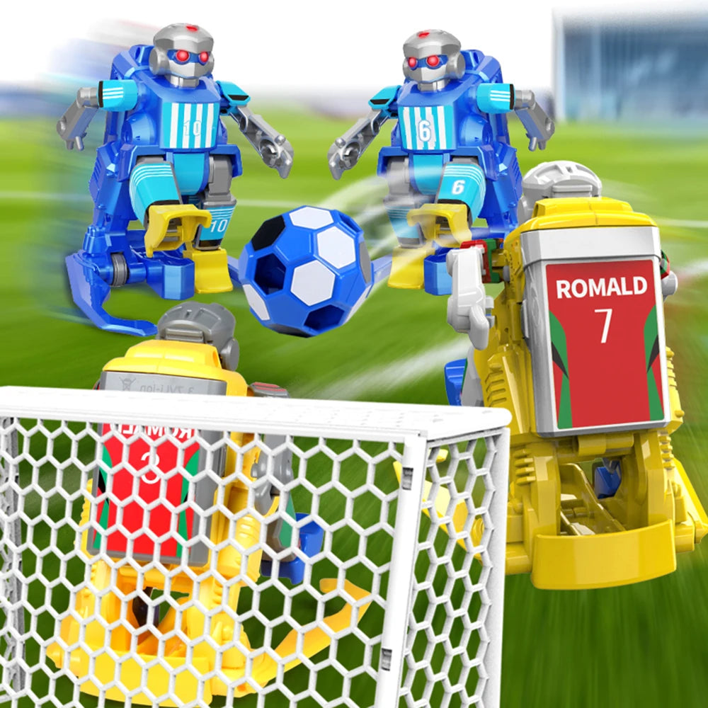 Teeggi Remote Control Soccer Robot Battle Toy for Two Players