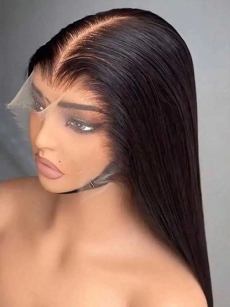 UVEOUS Brazilian Remy Human Hair Straight Lace Front Wig