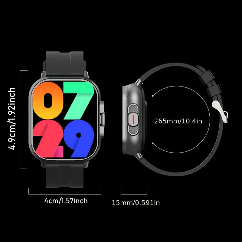 ERUN Smartwatch With Built In Earphones And Fitness Tracking Features