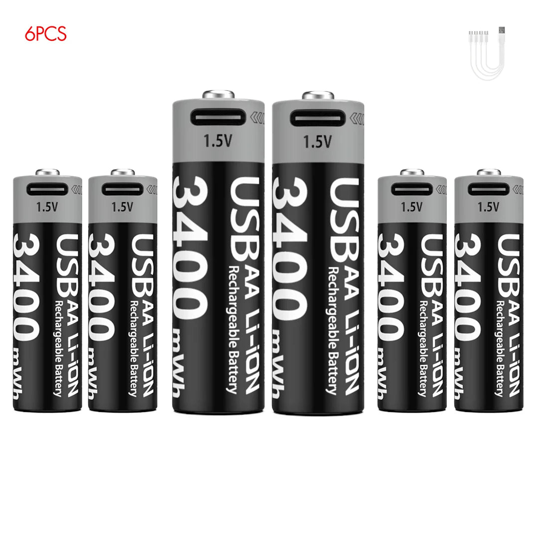 Kuugro Rechargeable Lithium Ion Battery For Electronic Devices