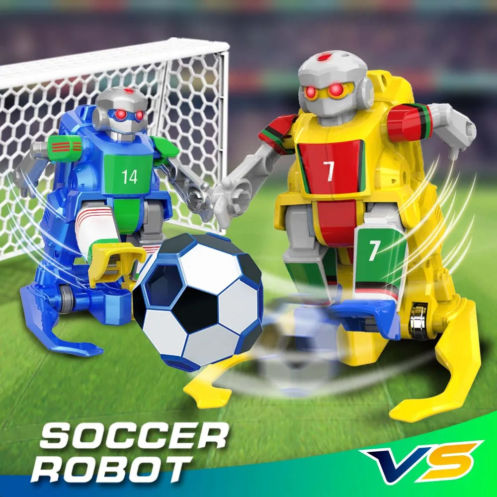 Teeggi Remote Control Soccer Robot Battle Toy for Two Players