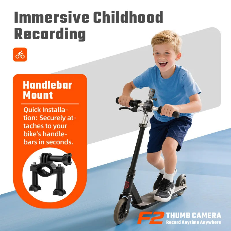 1080P Action Camera for Kids and Outdoor Video Recorder