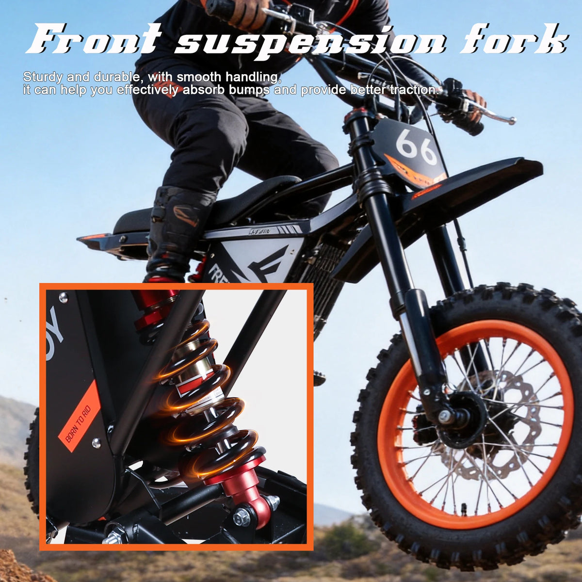 3000W Adults Electric Scooter 48V 30Ah Battery 55KM/H Off Road E-Scooter Hydraulic Brake Dual Suspension Mid Drive