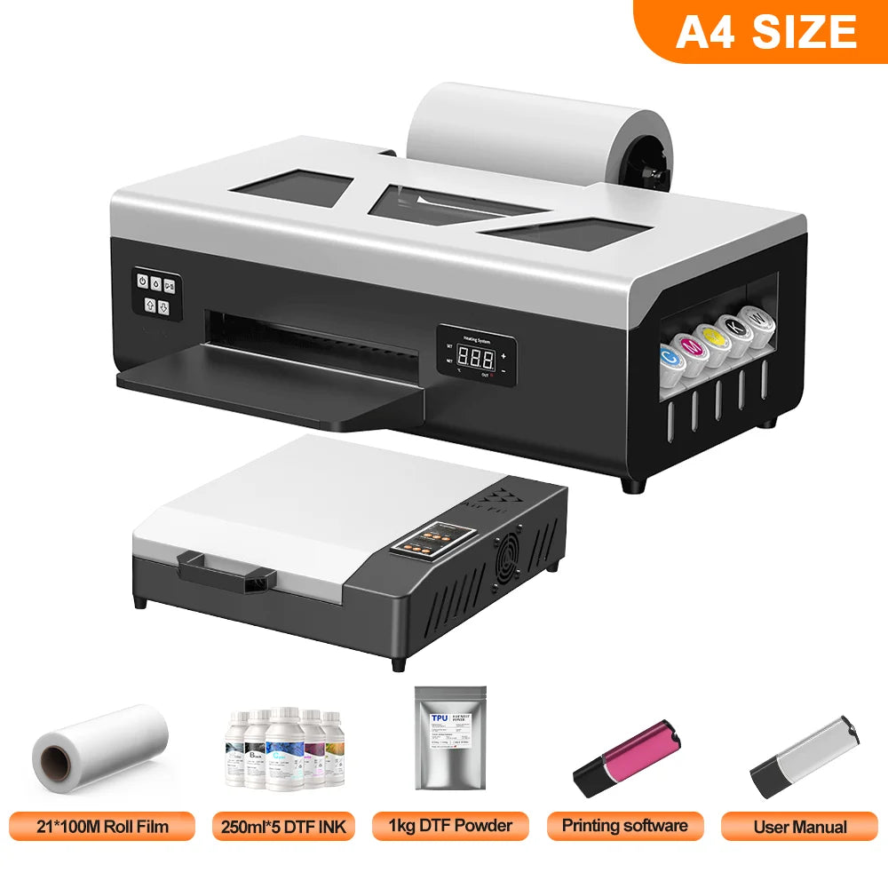 DTF Printer Impresora A3 XP600 DTF Printer Directly Transfer Film Printer A4 DTF T-shirt Printing Machine With Ink DTF Printer