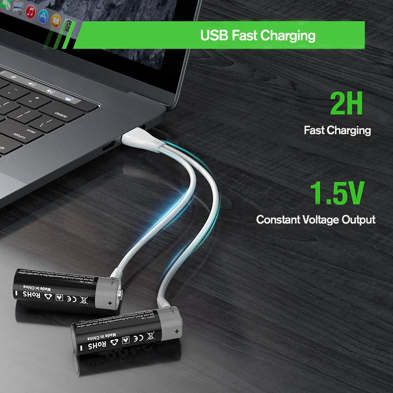 Kuugro Rechargeable Lithium Ion Battery For Electronic Devices